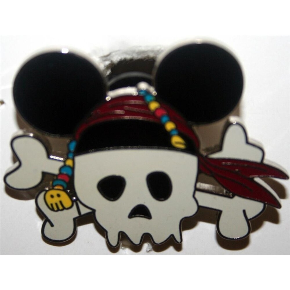 Skull with Mickey Mouse Ears